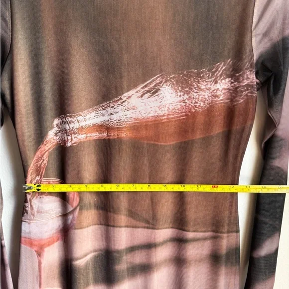 ANOTHER GIRL + LISA SAYS GAH! - Cherry Martini Mesh Midi Dress - Picture 11 of 11